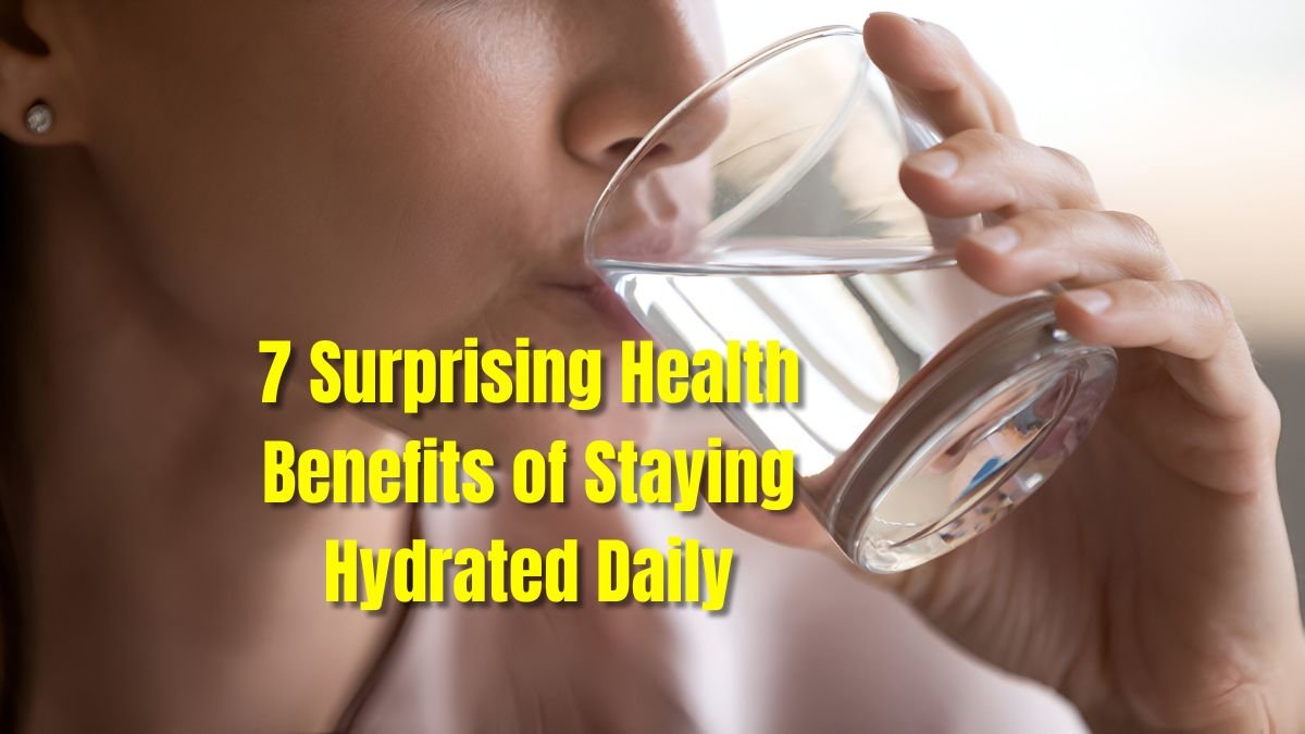 7 Surprising Health Benefits of Staying Hydrated Daily