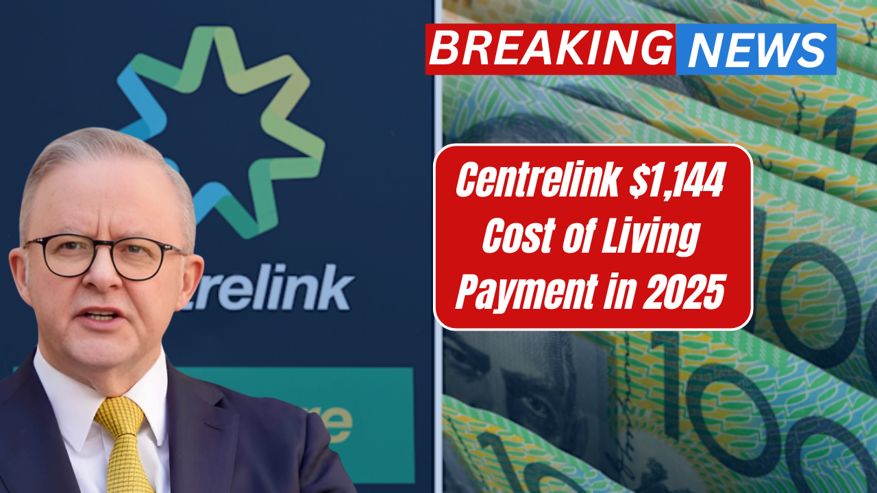 Centrelink $1,144 Cost of Living Payment in 2025 – Who Qualifies & When Is It Paid?
